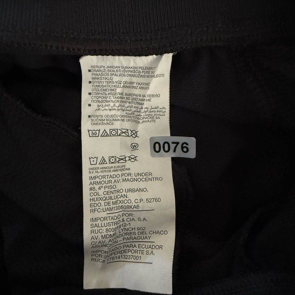 Under Armour Loose Fit ColdGear Black Men’s Joggers Size M - Picture 9 of 9